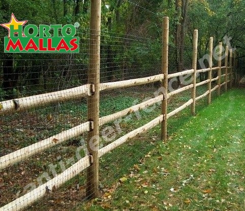 Fence for taking care of the plants and crops.